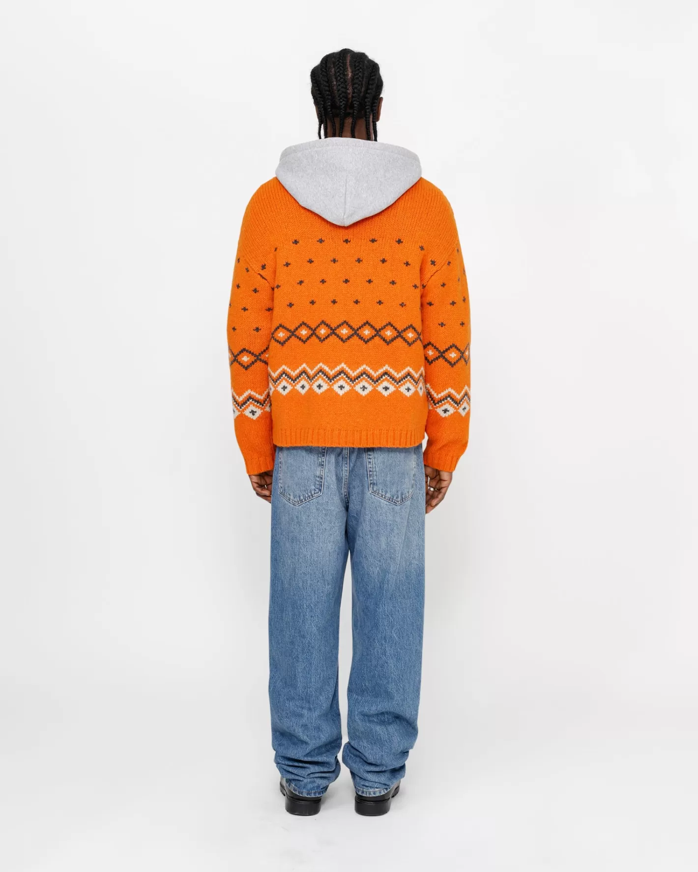 ROLL NECK FAIRISLE SWEATER>Stüssy Fashion