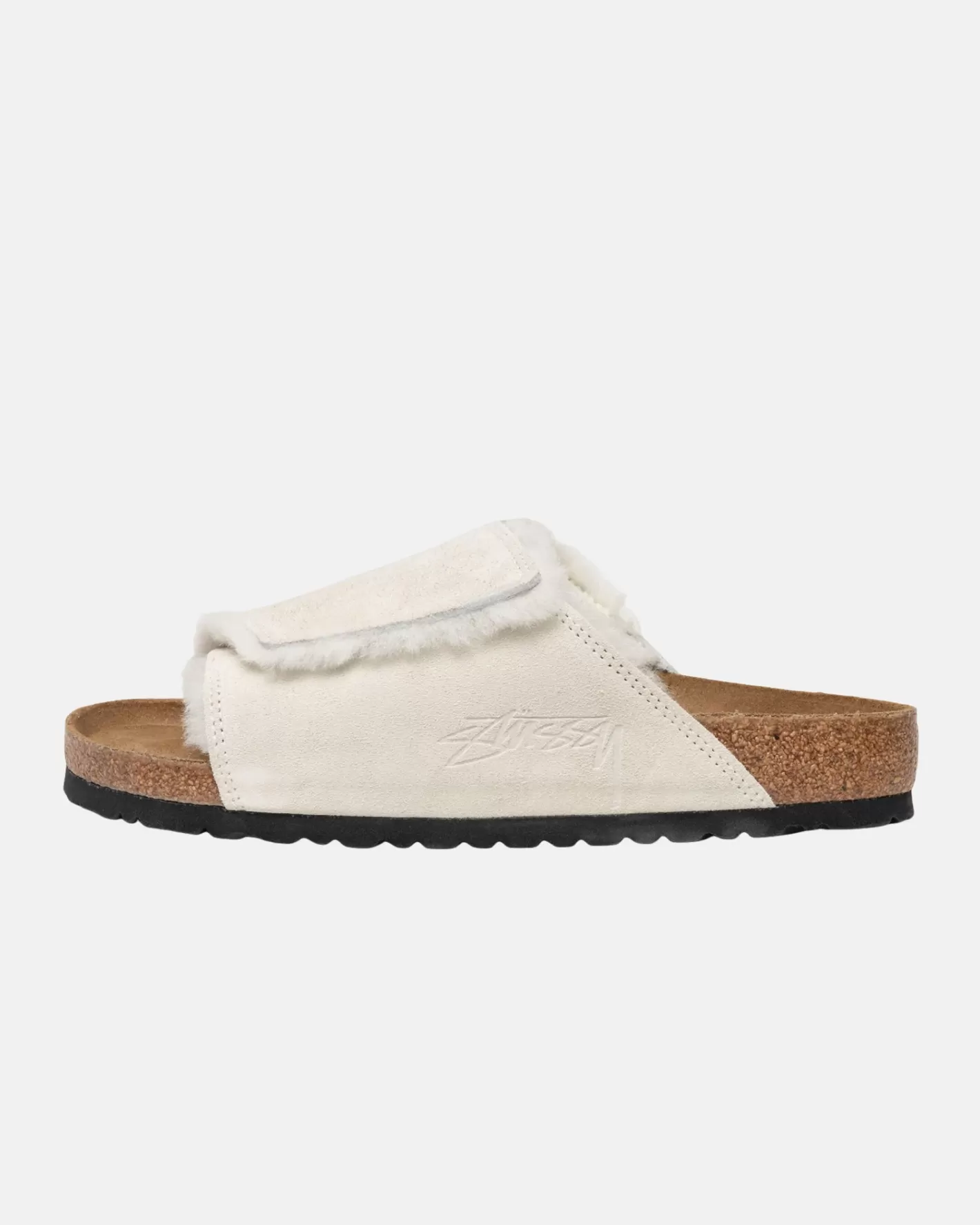 STÜSSY & BIRKENSTOCK SOLANA SHEARLING SLIDE>Stüssy Best Sale